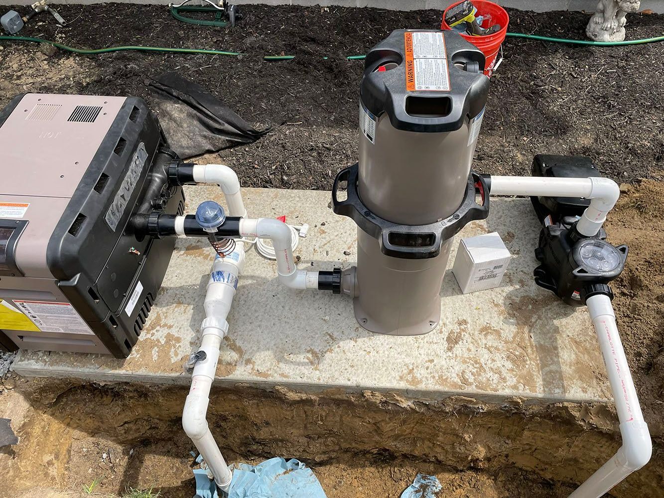 Swimming pool equipment