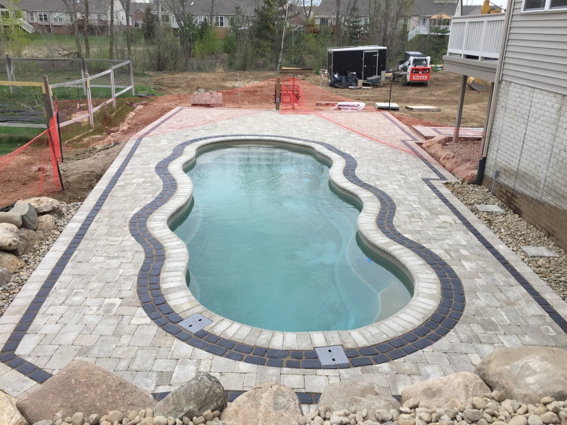 Pool construction