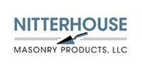 Nitterhouse Masonry Products, LLC logo with blue text and a graphic of a masonry trowel.