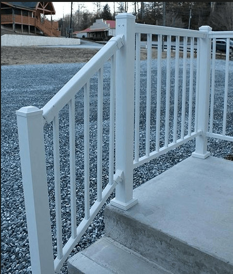 Wood railings