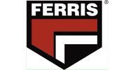 The ferris logo is a red and black shield with a white f on it.