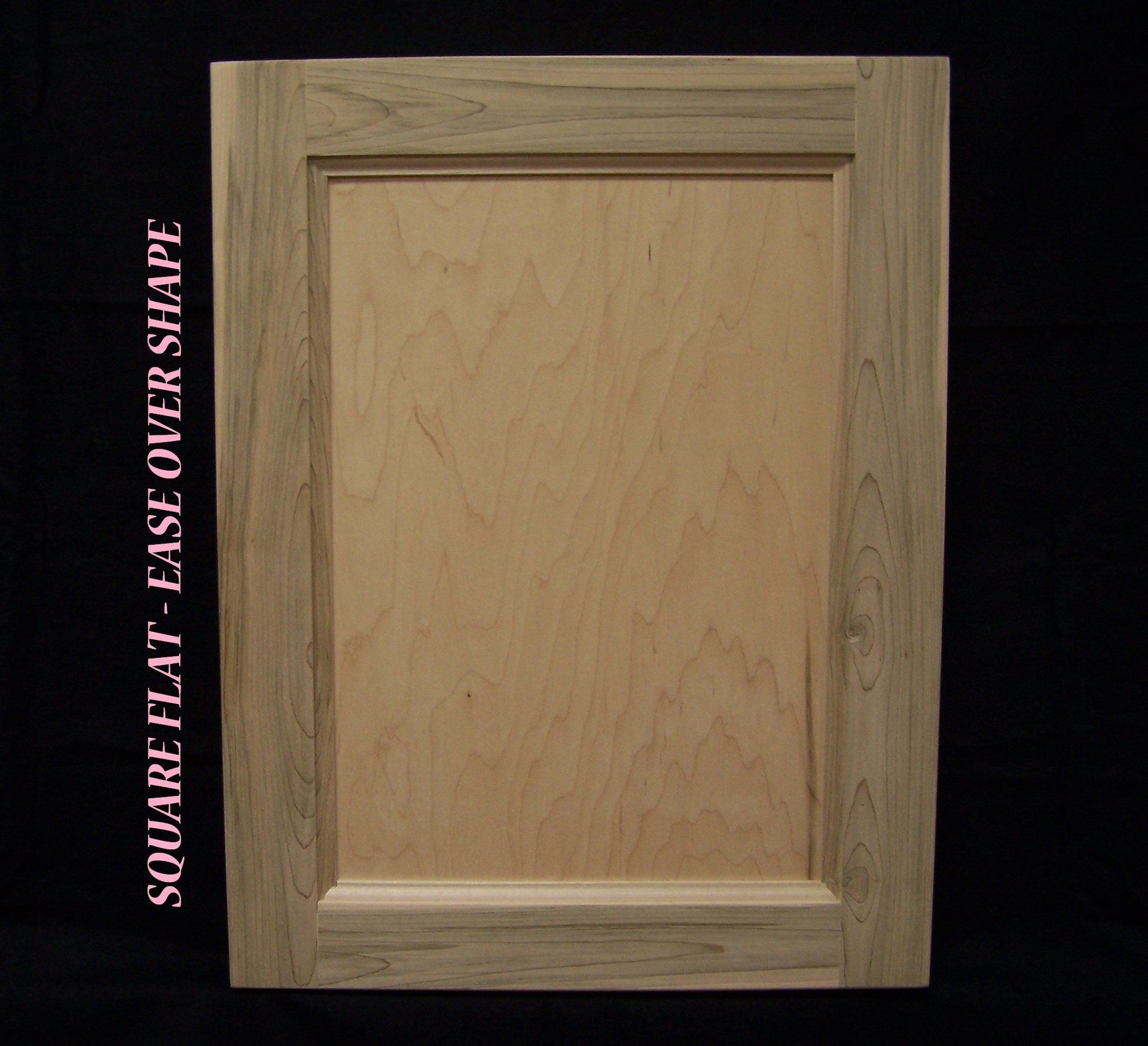 Wood cabinet door