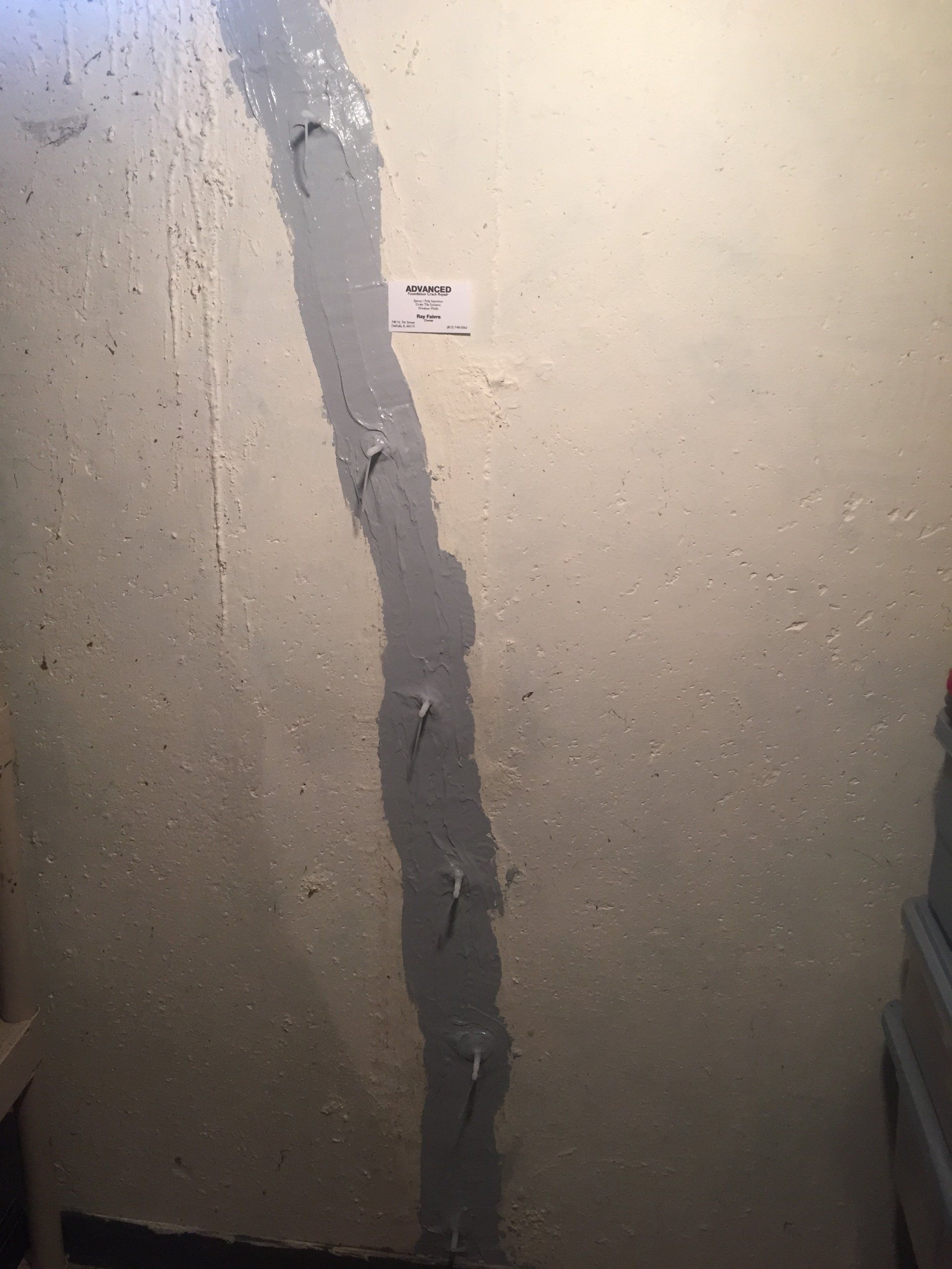 Advanced Foundation Crack Repair