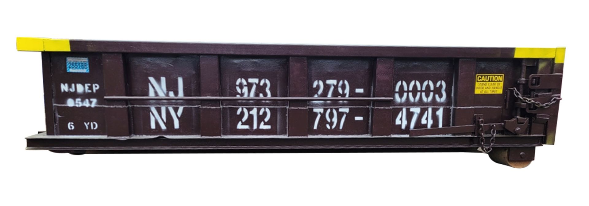 6 yd - 8ft wide x 12ft long x 2ft high