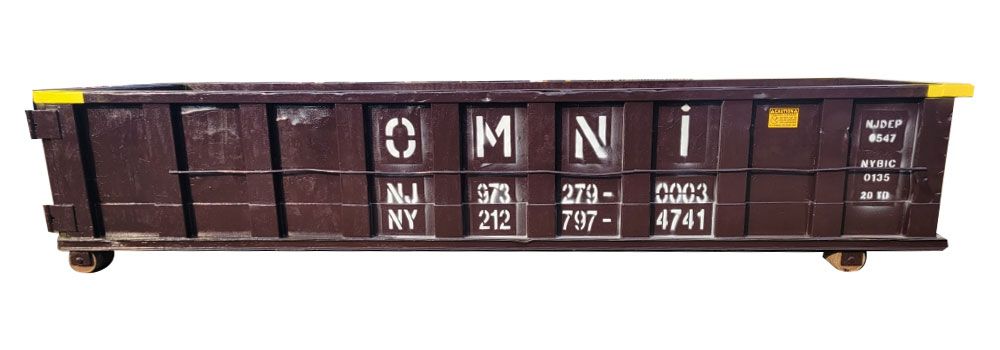 20 yd - 8ft wide x 22ft long x 4ft high