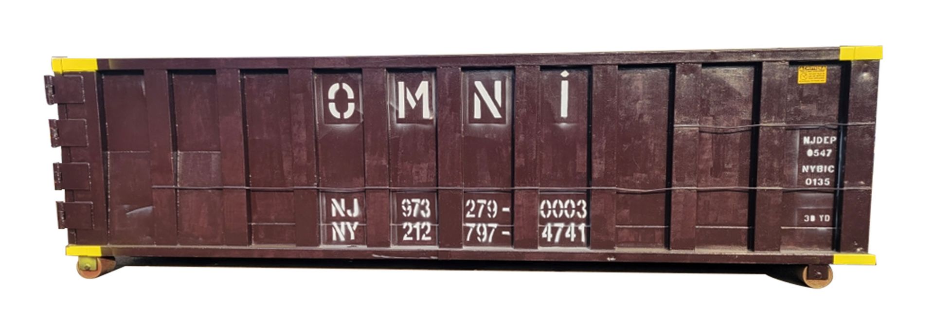 30 yd - 8ft wide x 22ft long x 6ft high