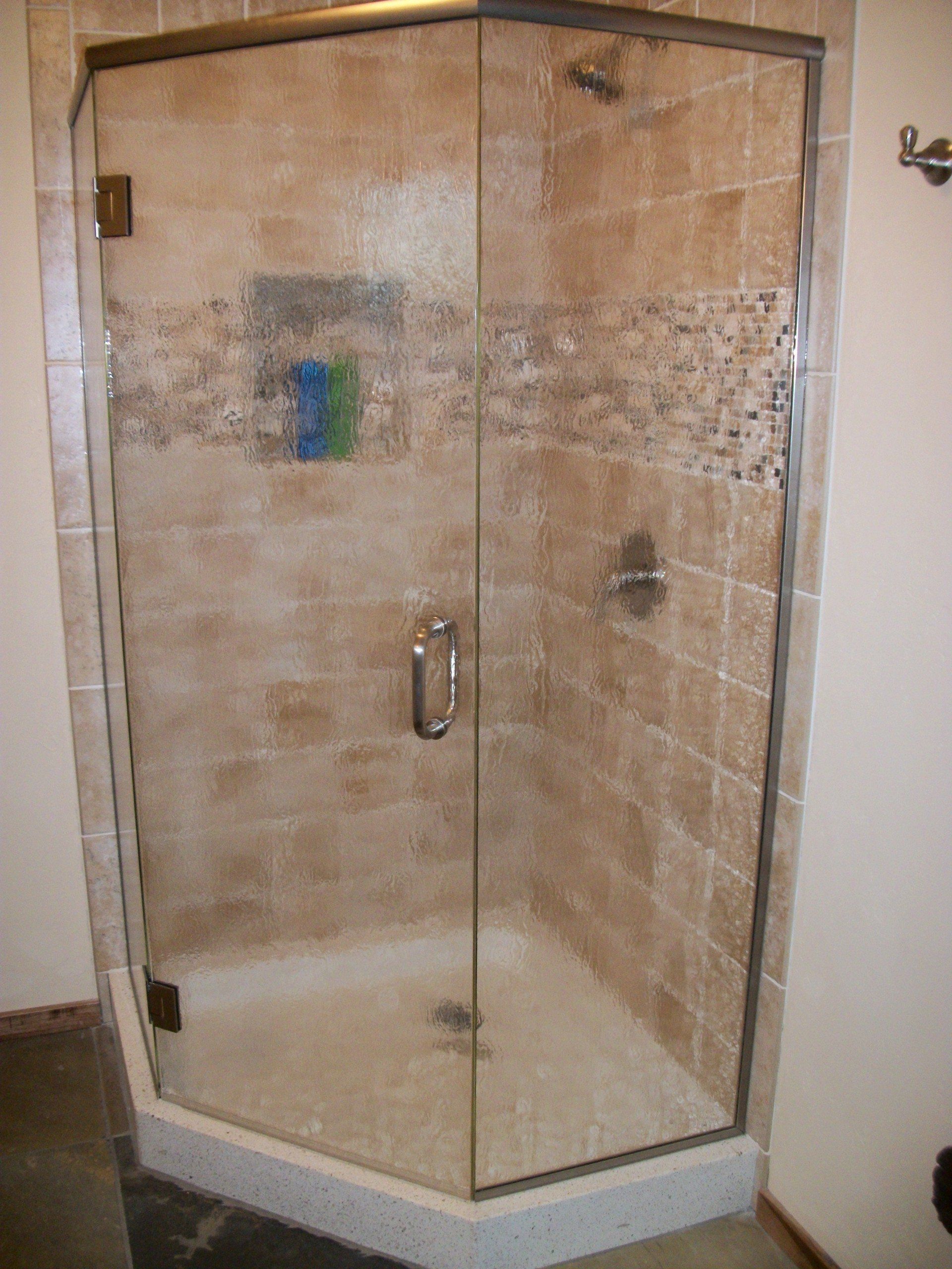 Shower glass enclosure