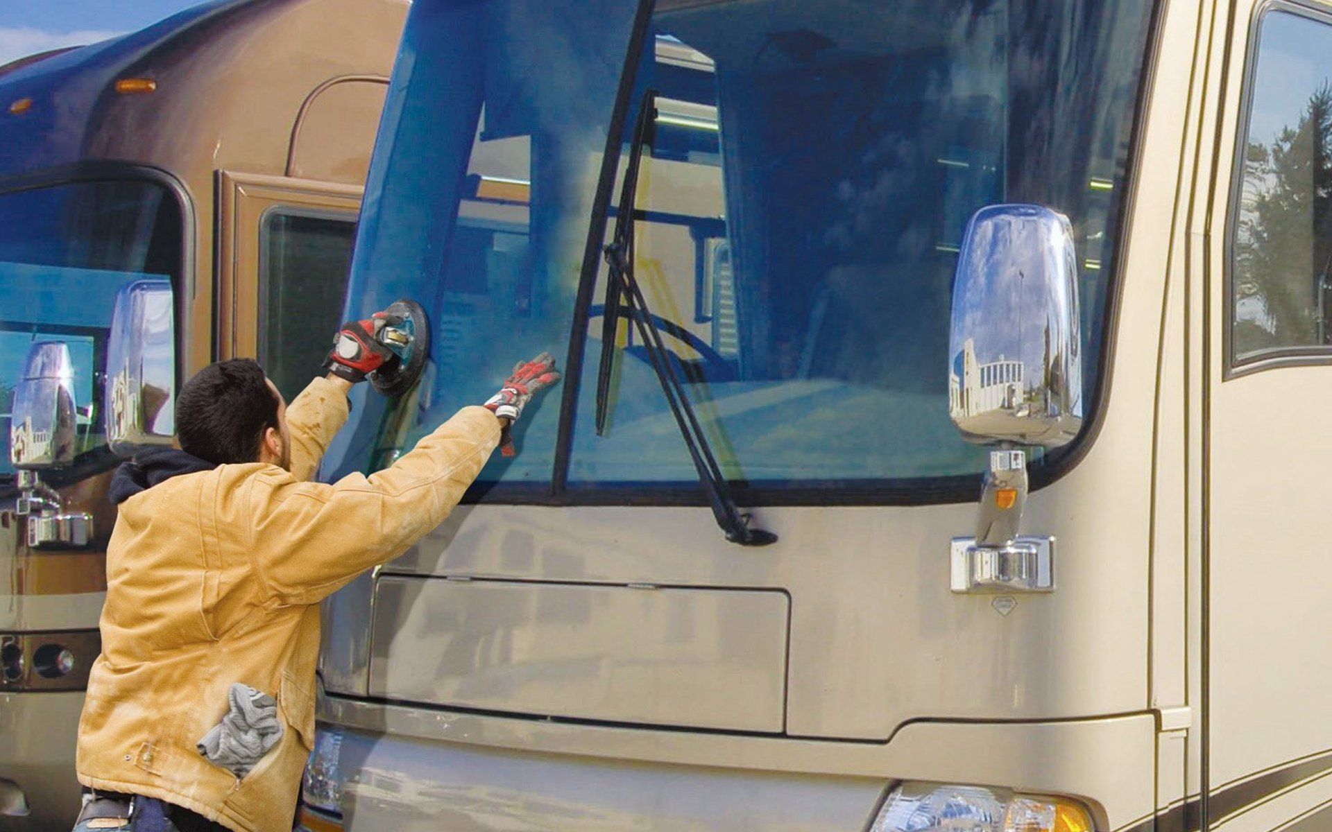 RV glass repair