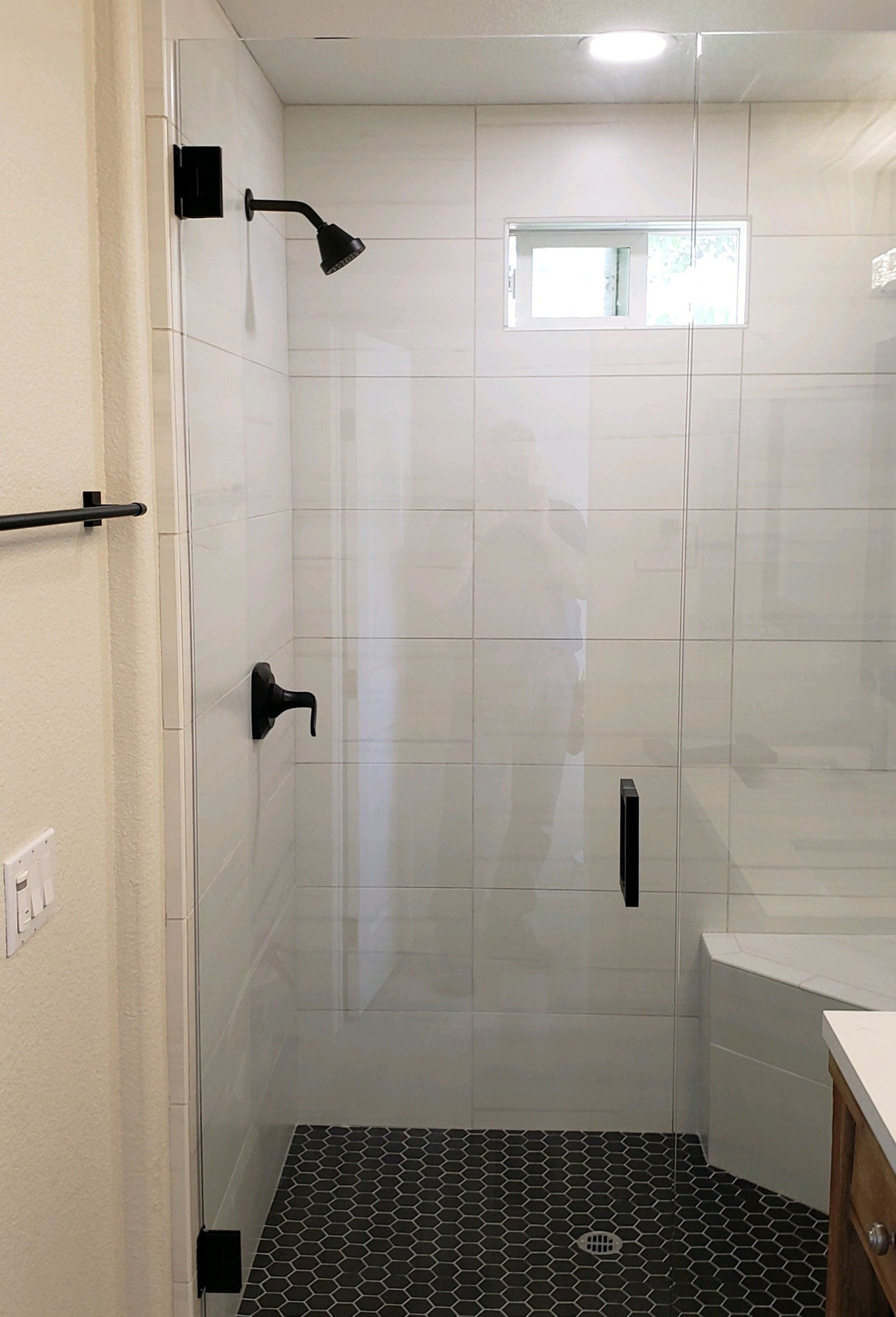 Shower glass