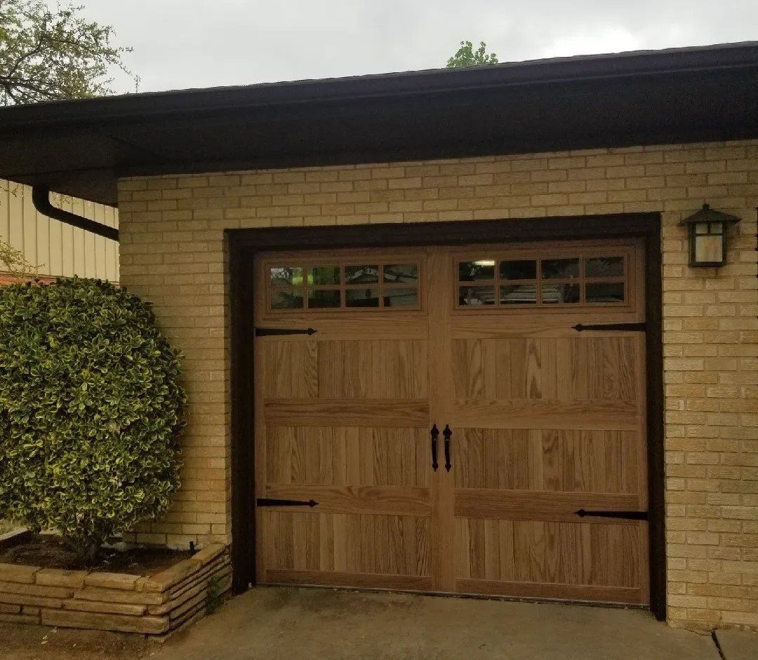 Residential Garage Doors New Installation Oklahoma City OK