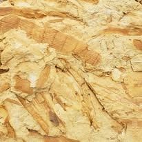 Close-up of cork material showing varying textures and shades of light brown.