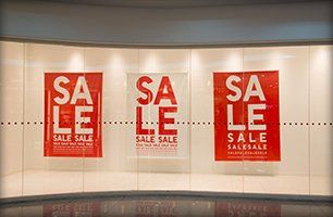 Sales banners