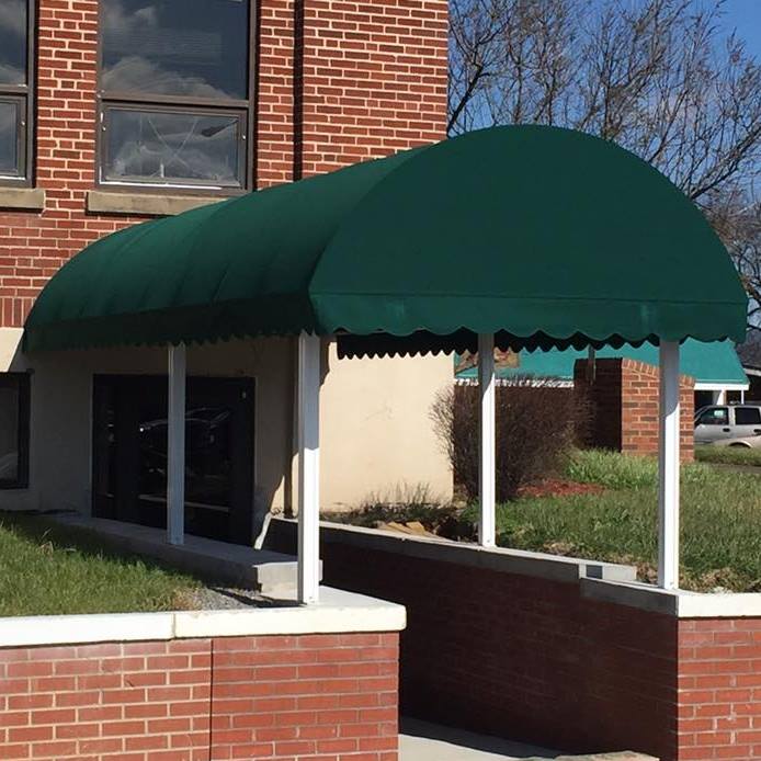 Fabric awning