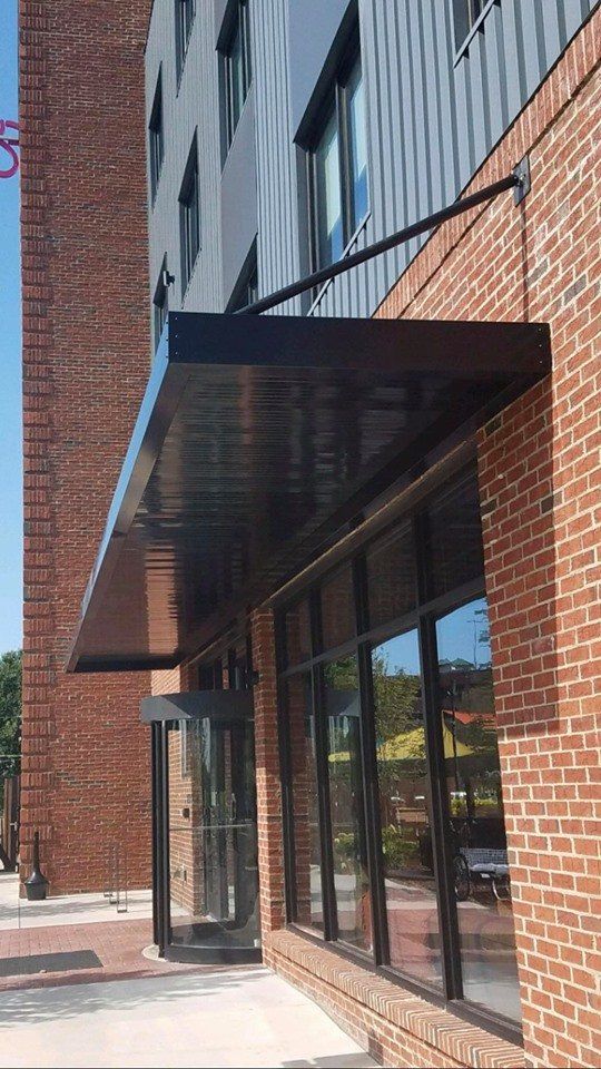 Extruded awning