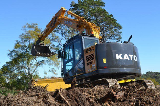Kato HD514 Excavator