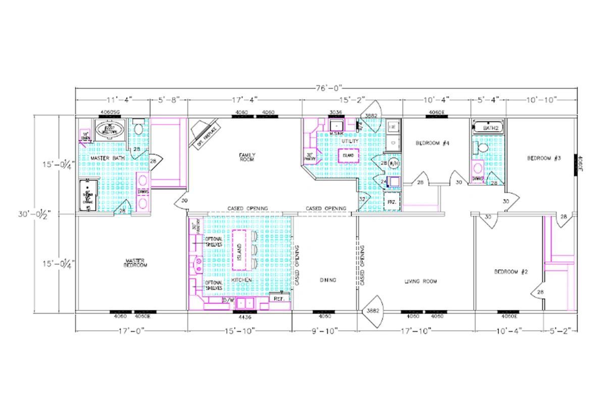 A floor plan of a house on a white background.