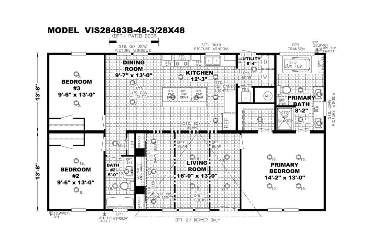 A black and white floor plan of a house.