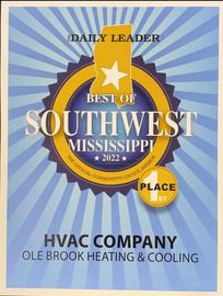 Best of Southwest Mississippi 1st place