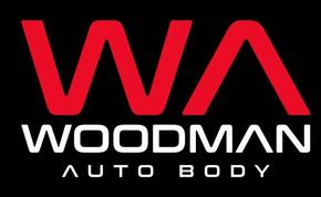 Woodman Auto Body - logo