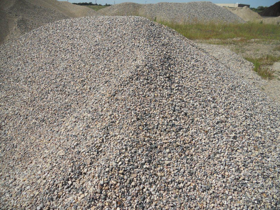Pile of small rocks