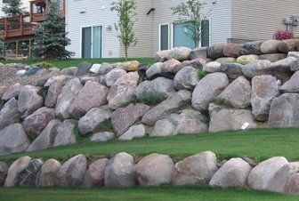 Rocks for erosion control