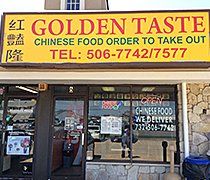 Golden Taste Chinese Food store front
