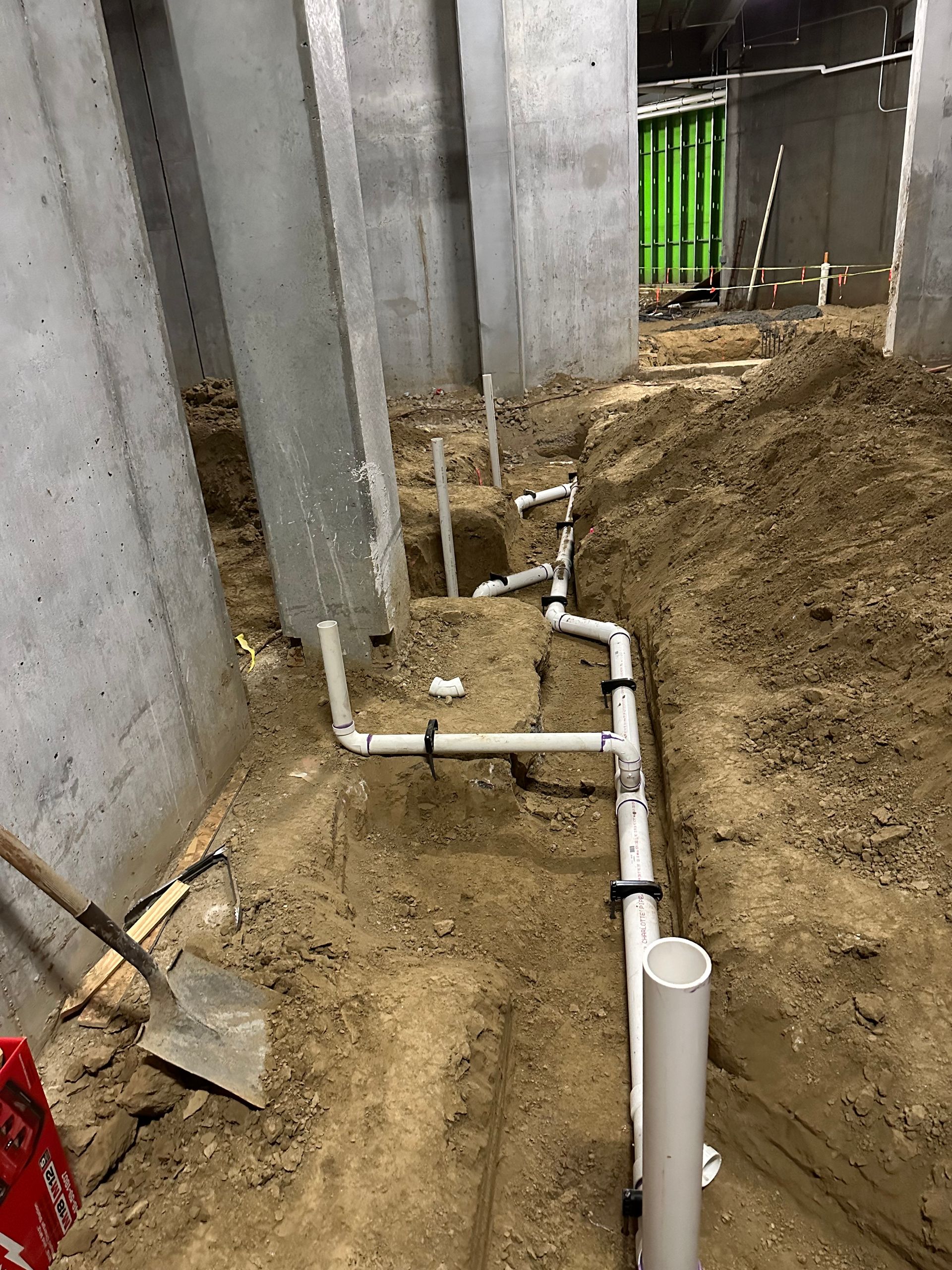 residential plumbing work