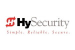 The hy security logo is simple , reliable , and secure.