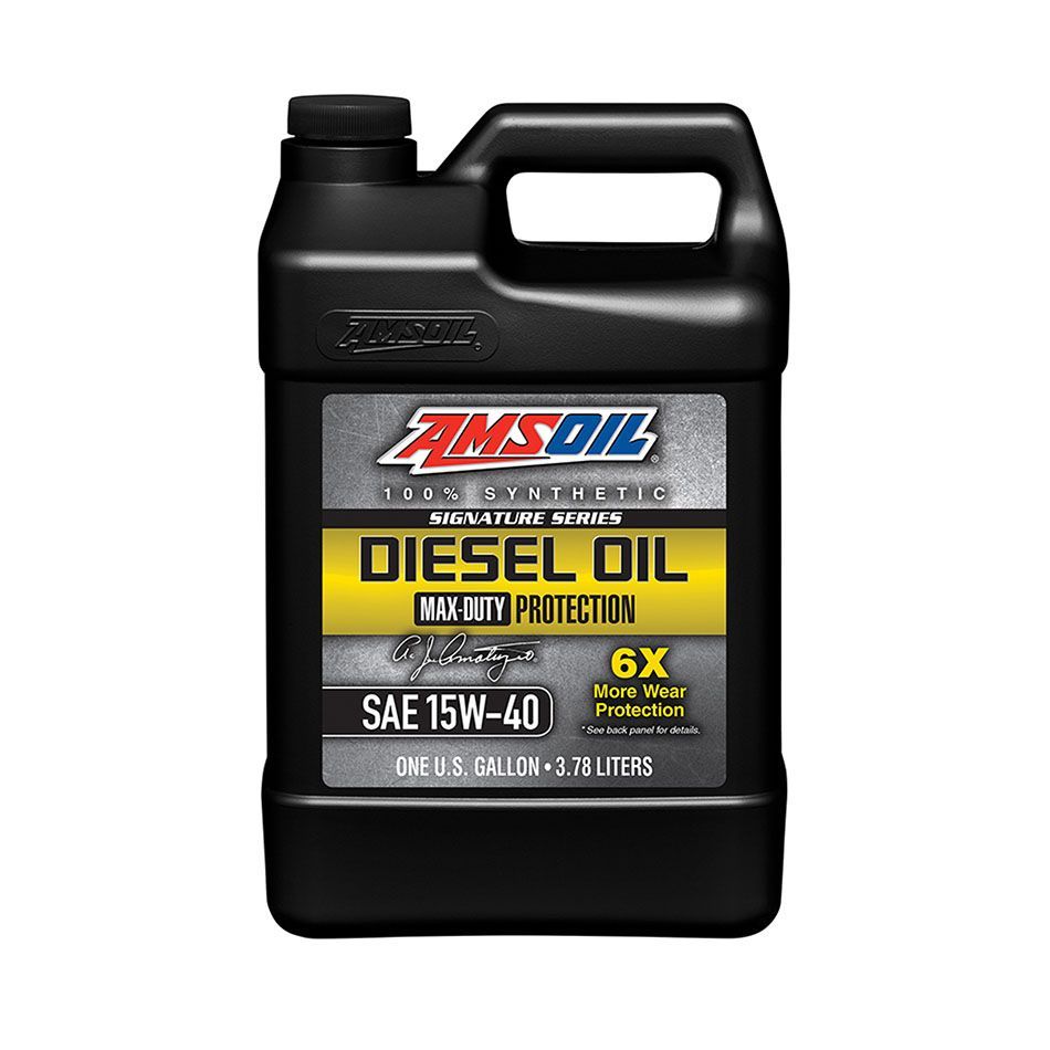 Signature series max-duty synthetic diesel oil