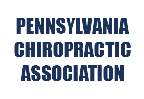 The logo for the pennsylvania chiropractic association