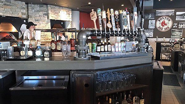 Restaurant bar countertop