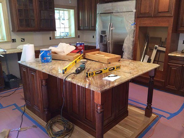 Stone countertop