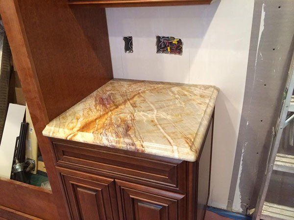Stone countertop