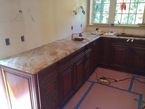Stone countertop