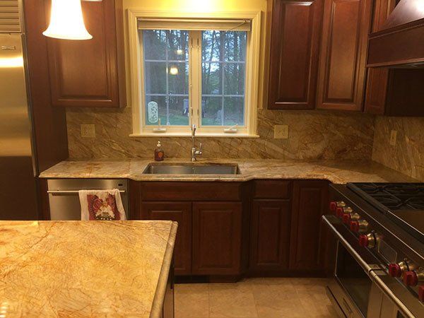 Stone countertop