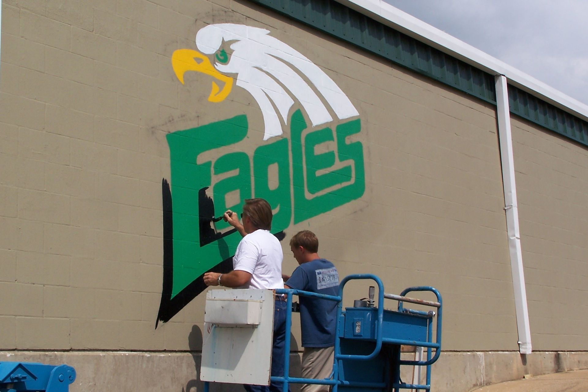 Large Painted Logo