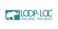 Loop-Loc logo with white bear silhouette and tagline “The One. The Only.”
