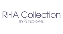 RHA Collection logo with “by Teoxane” text on a white background