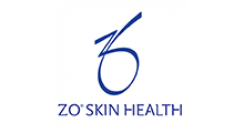 ZO Skin Health logo with a stylized blue “Z” on a white background