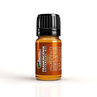 Herbal Mana Frankincense Essential Oil on a white background