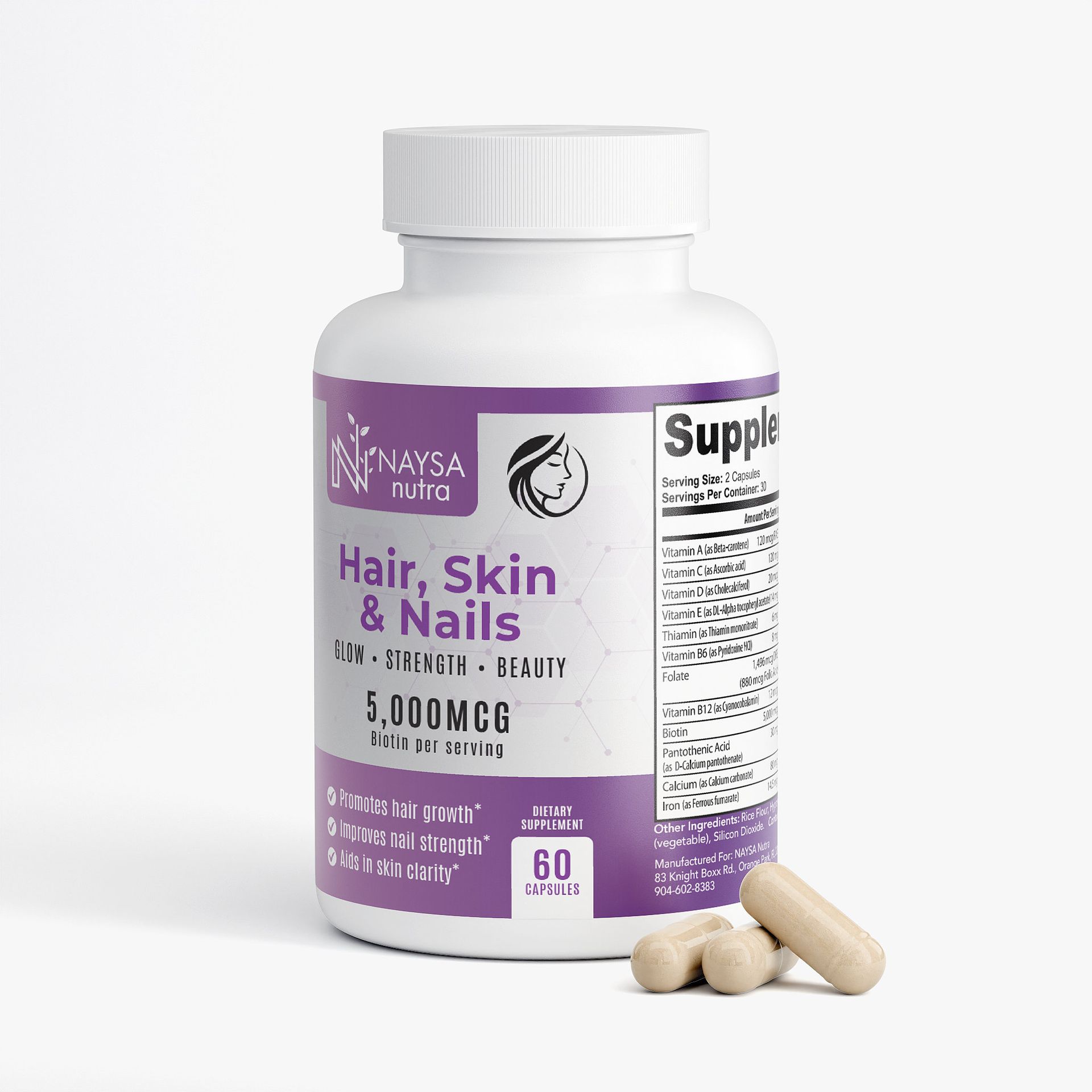 Naysa Nutra Hair, Skin & Nails at Rustic Oils