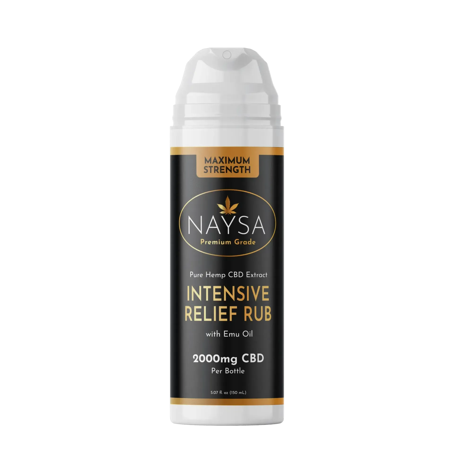 Naysa Intensive Relief Rub w/Emu Oil at Rustic Oils