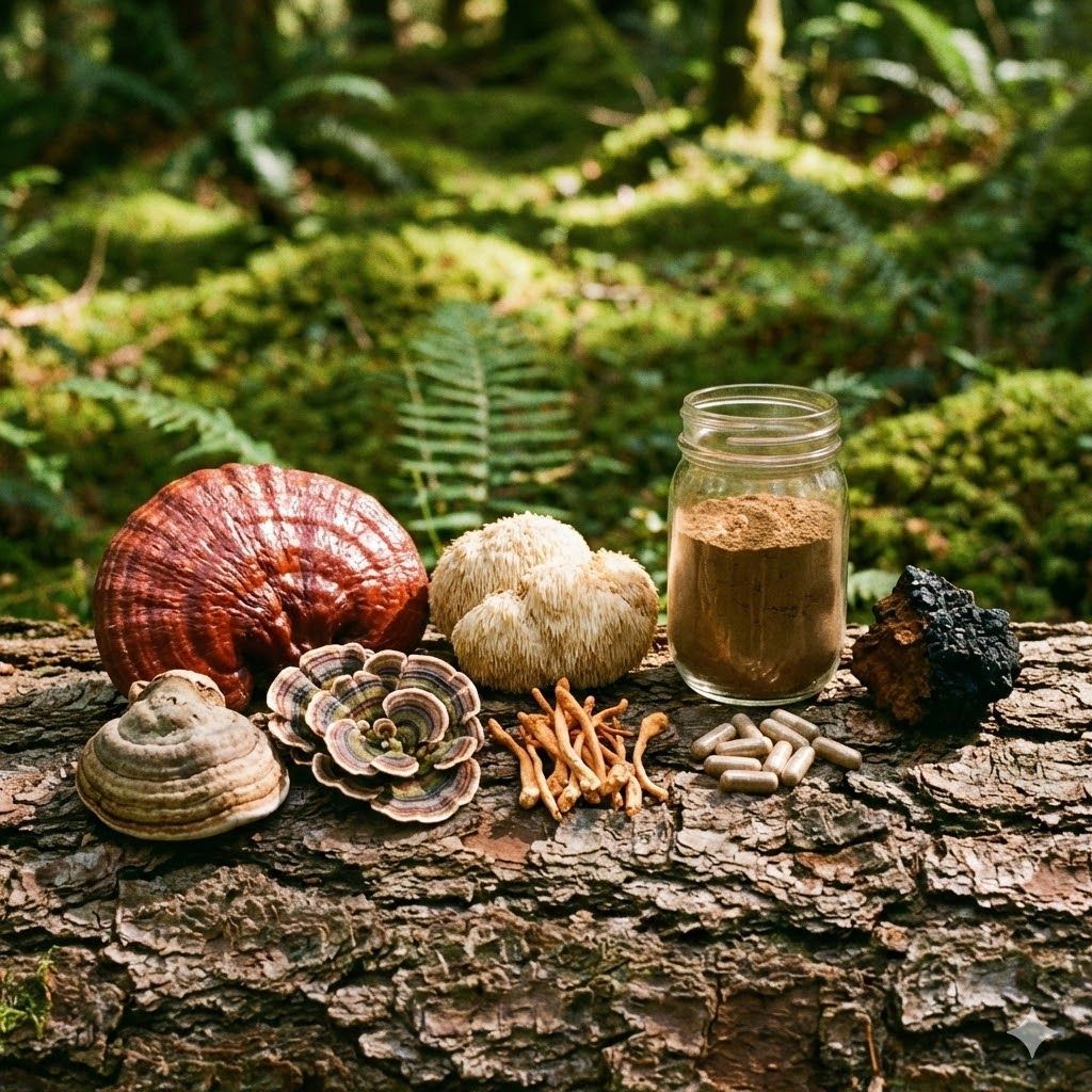 Nutritional Mushrooms at Rustic Oils