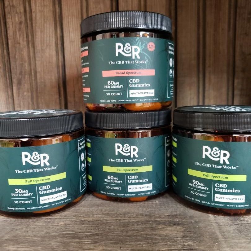 R&R Vegan Gummies at Rustic Oils