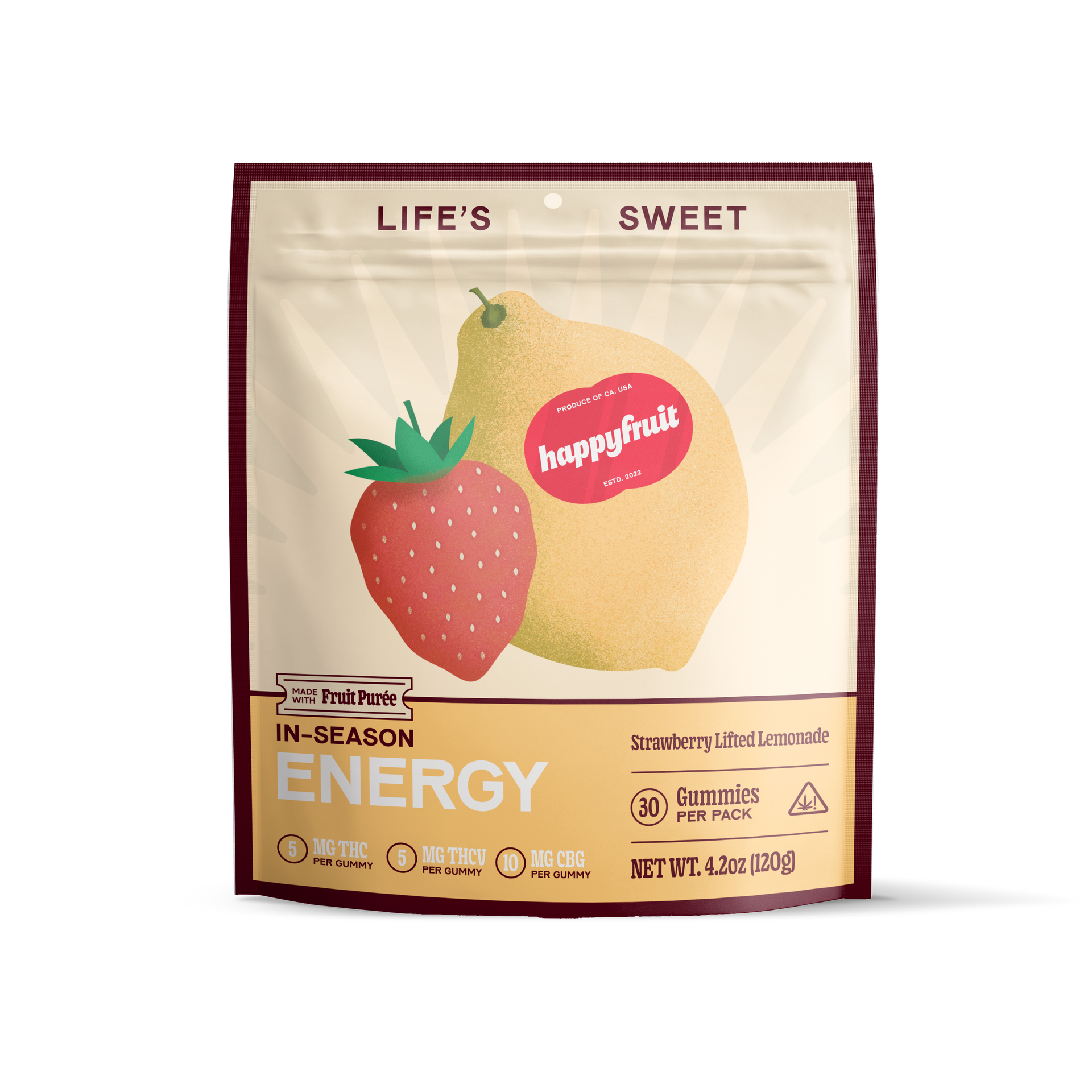 Happy Fruit Strawberry Lifted Lemonade at Rustic Oils