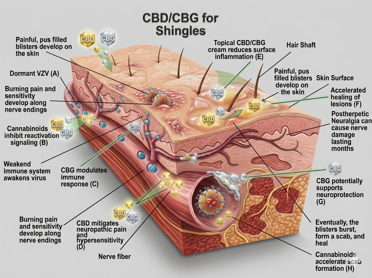 Shingles diagram