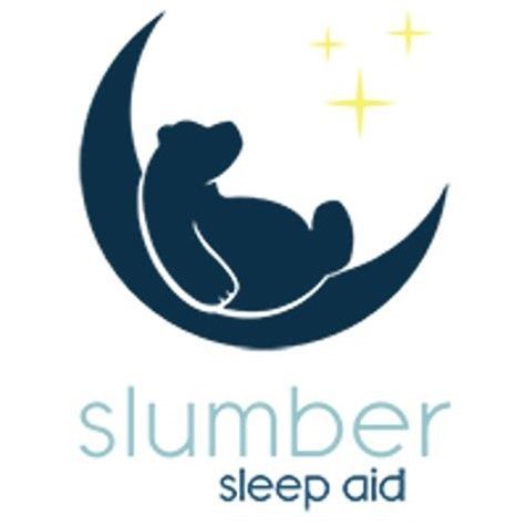 Bear silhouette nestled in a crescent moon with stars,