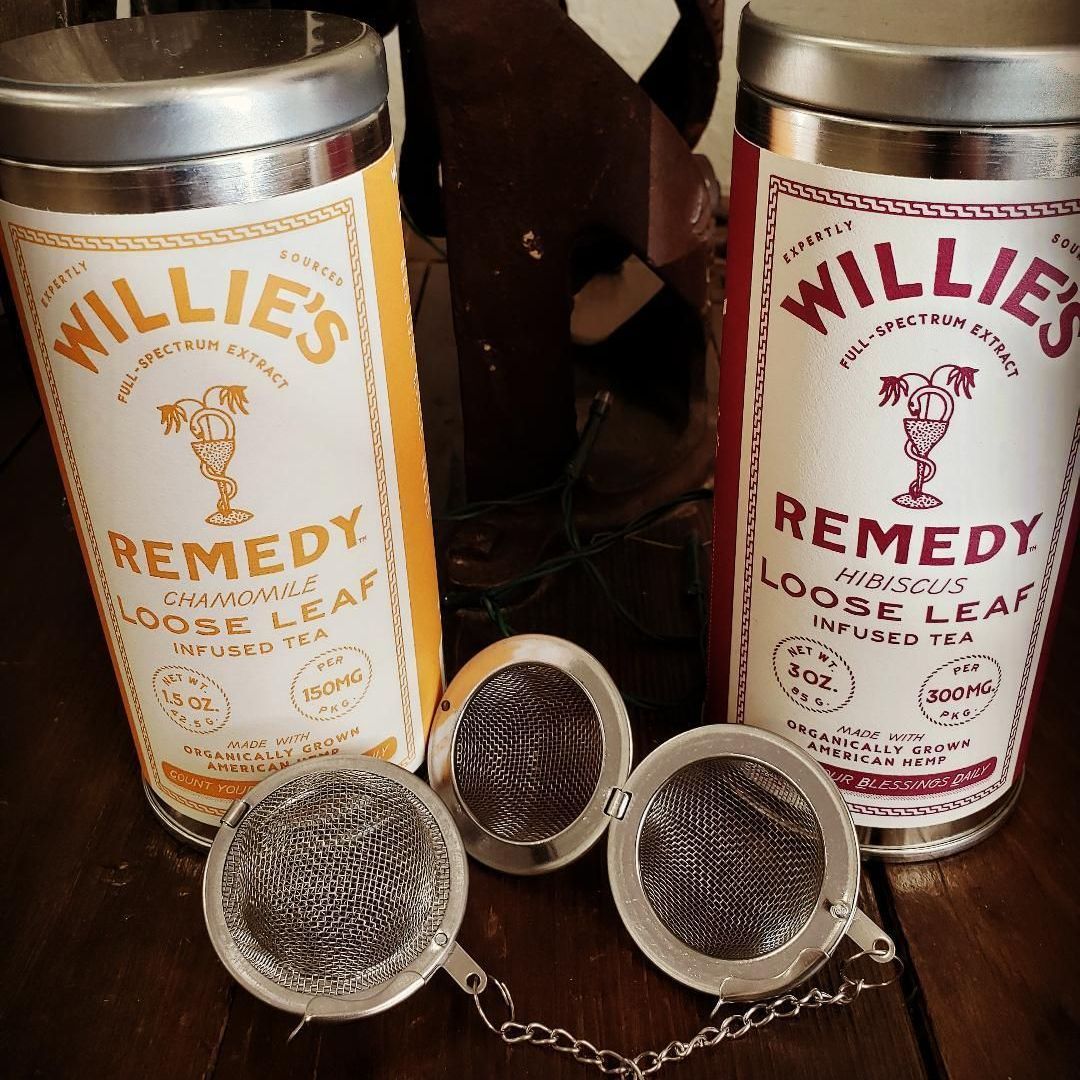 Willie's Remedy Teas at Rustic Oils