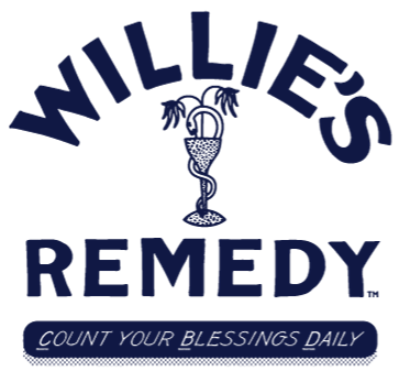 Logo for Willie's Remedy: arched