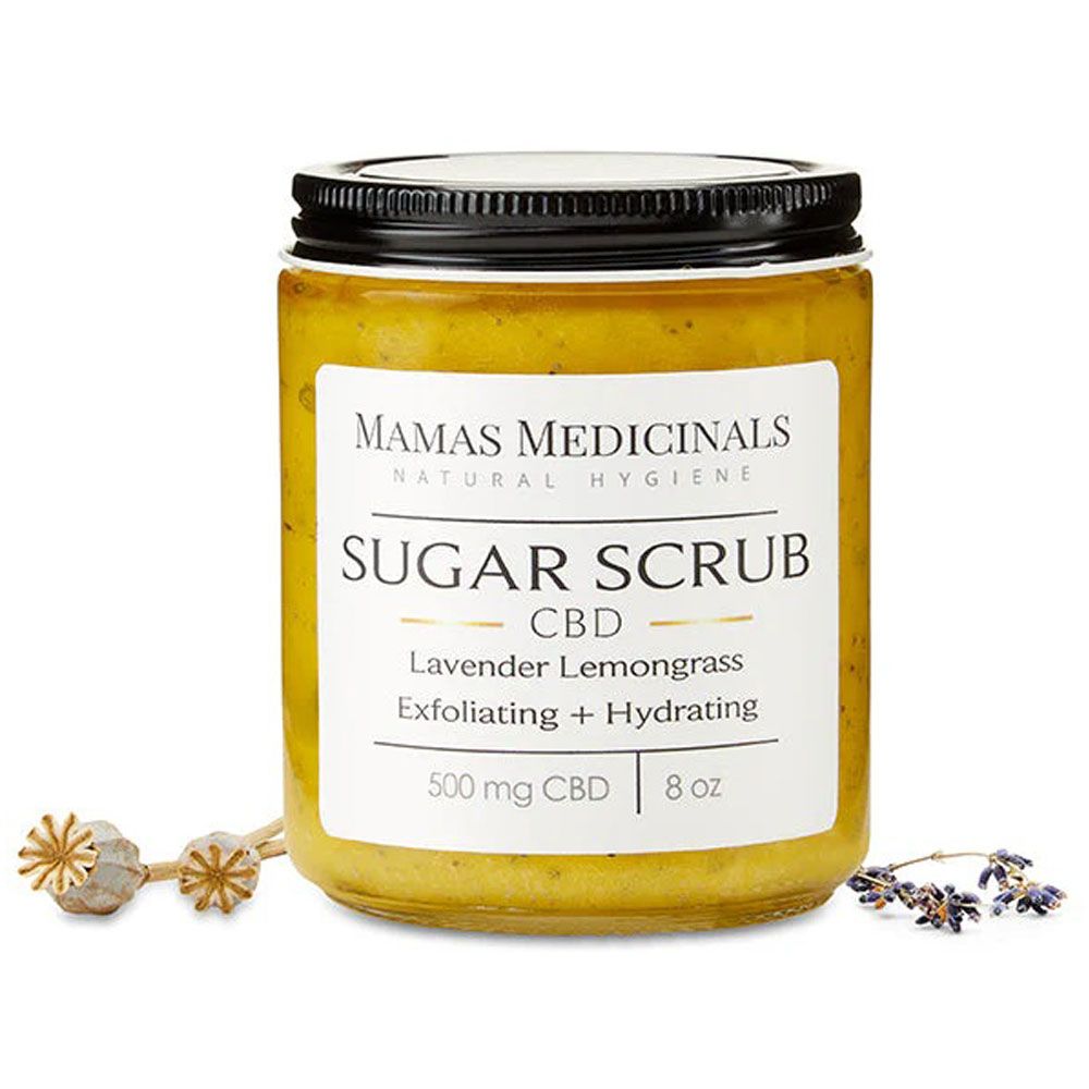 8oz Mama's Medicinals Sugar Scrub CBD